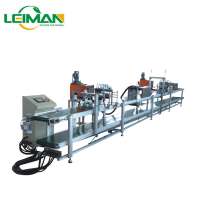 Full-auto good quality panel air filter element double-sided gluing machine