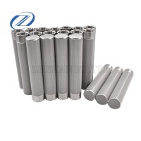 sintered filter element cartridge used on hot melt adhesive machine