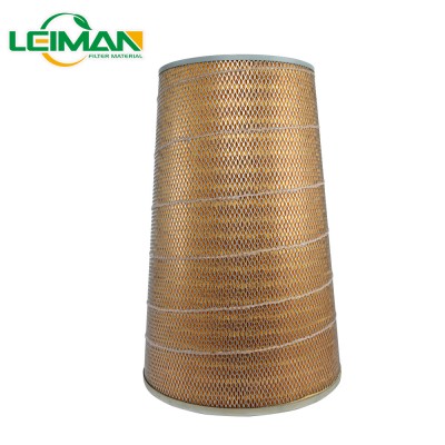 100%PP materials Big dust air filters Cylindrical filter