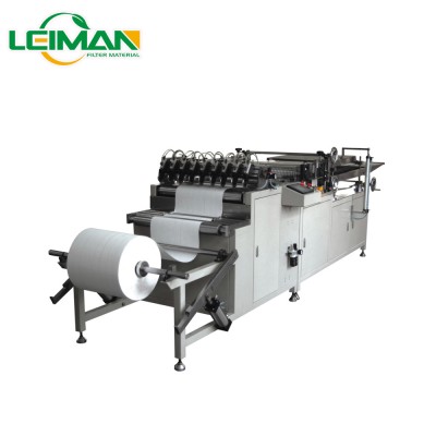 Good quality best price full-auto rotary ECO filter paper pleating production line